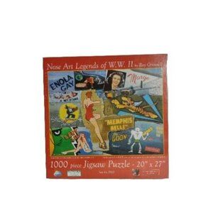 Rare Nose Art Legends Of WW 2 Roy Grinnell 1000 piece Puzzle New Sealed